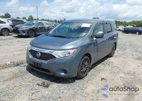 2012 Nissan Quest S z USA, uszkodzony, nr VIN JN8AE2KP6C9033102